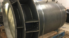 Üvegtörmelék siló belső kopásvédelme